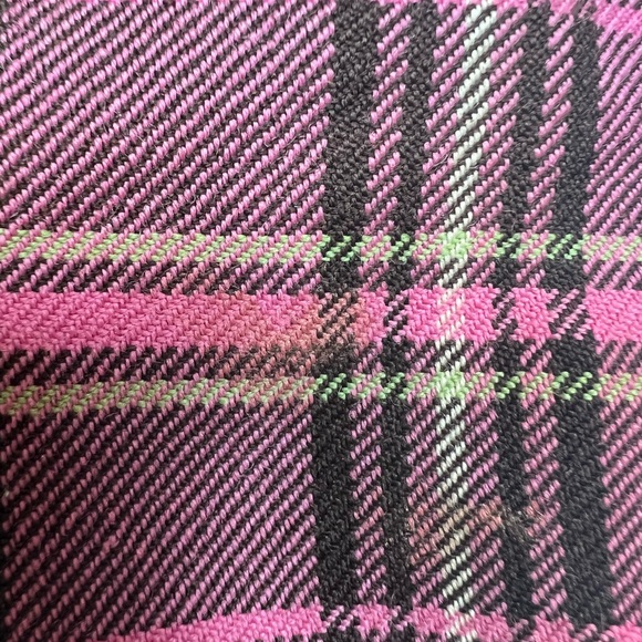 Coach Wool Plaid Handbag in Pink 100% Wool - Picture 6 of 16